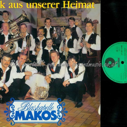 LP--Blaskapelle Makos – Musik Aus Unserer Heimat -- VM Records-- /  NM