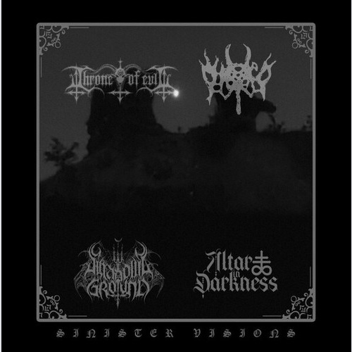CD, Ltd Shadows Ground / Altar In Darkness / Throne Of Evil / Wildes Heer - S...