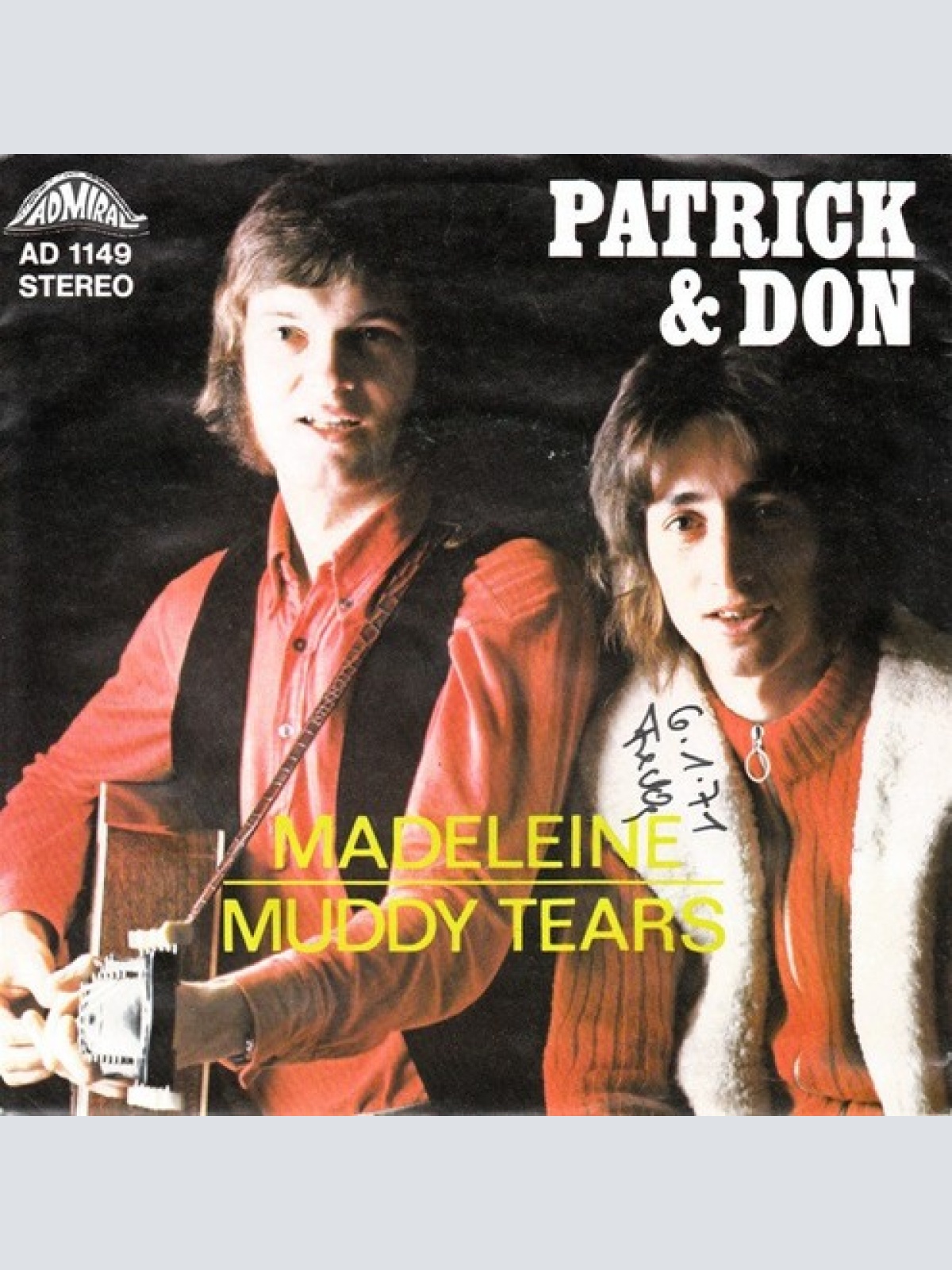 7", Single Patrick & Don - Madeleine