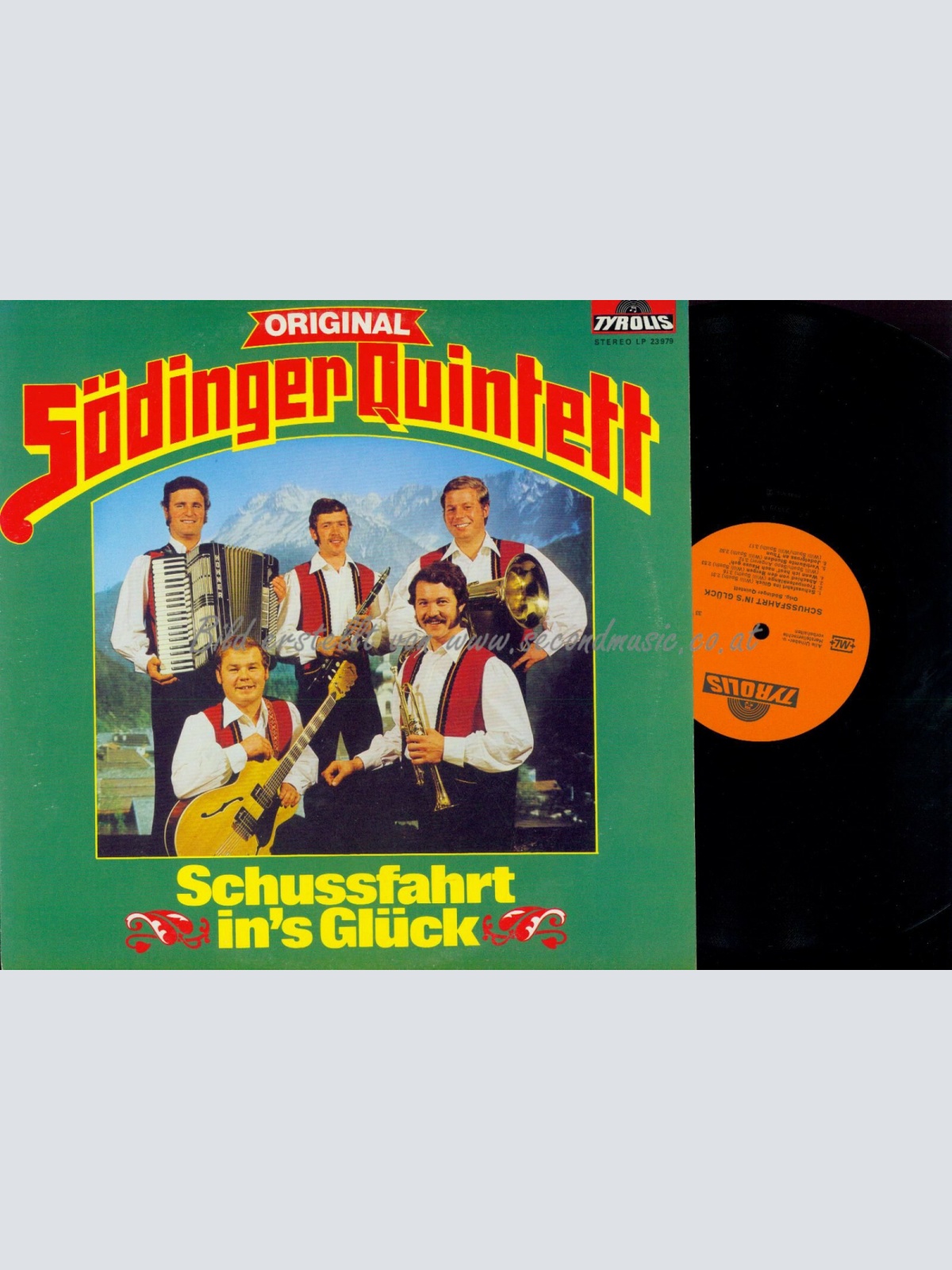 LP-SÖDINGER QUINTETT SCHUSSFAHRT IN'S GLÜCK