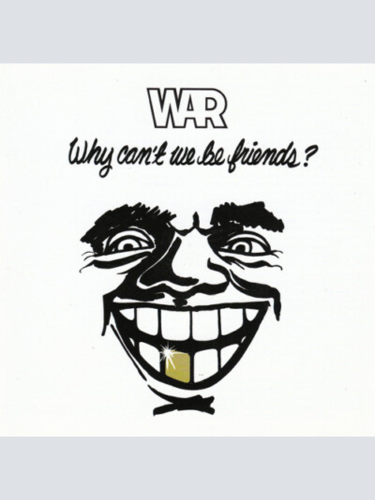 CD, Album, RE, RM War - Why Can't We Be Friends?
