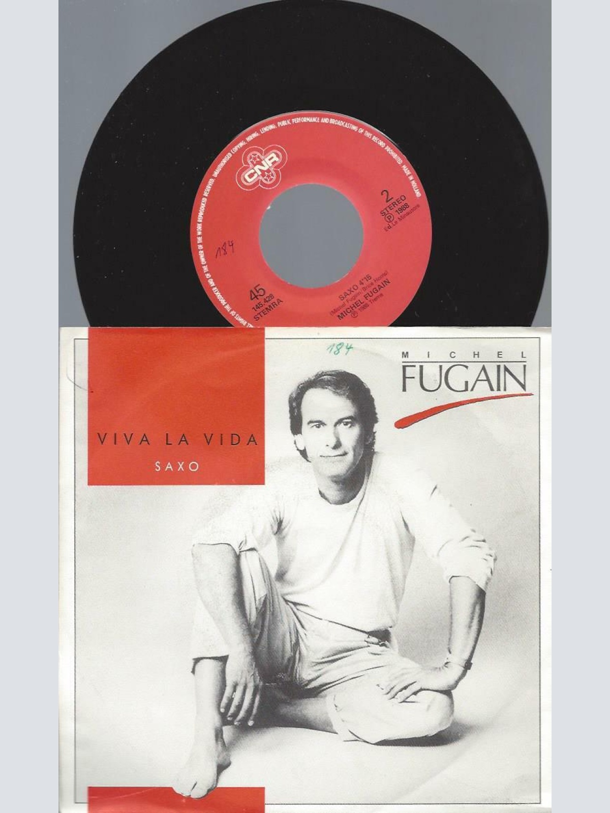 7"   Michel Fugain  Viva La Vida
