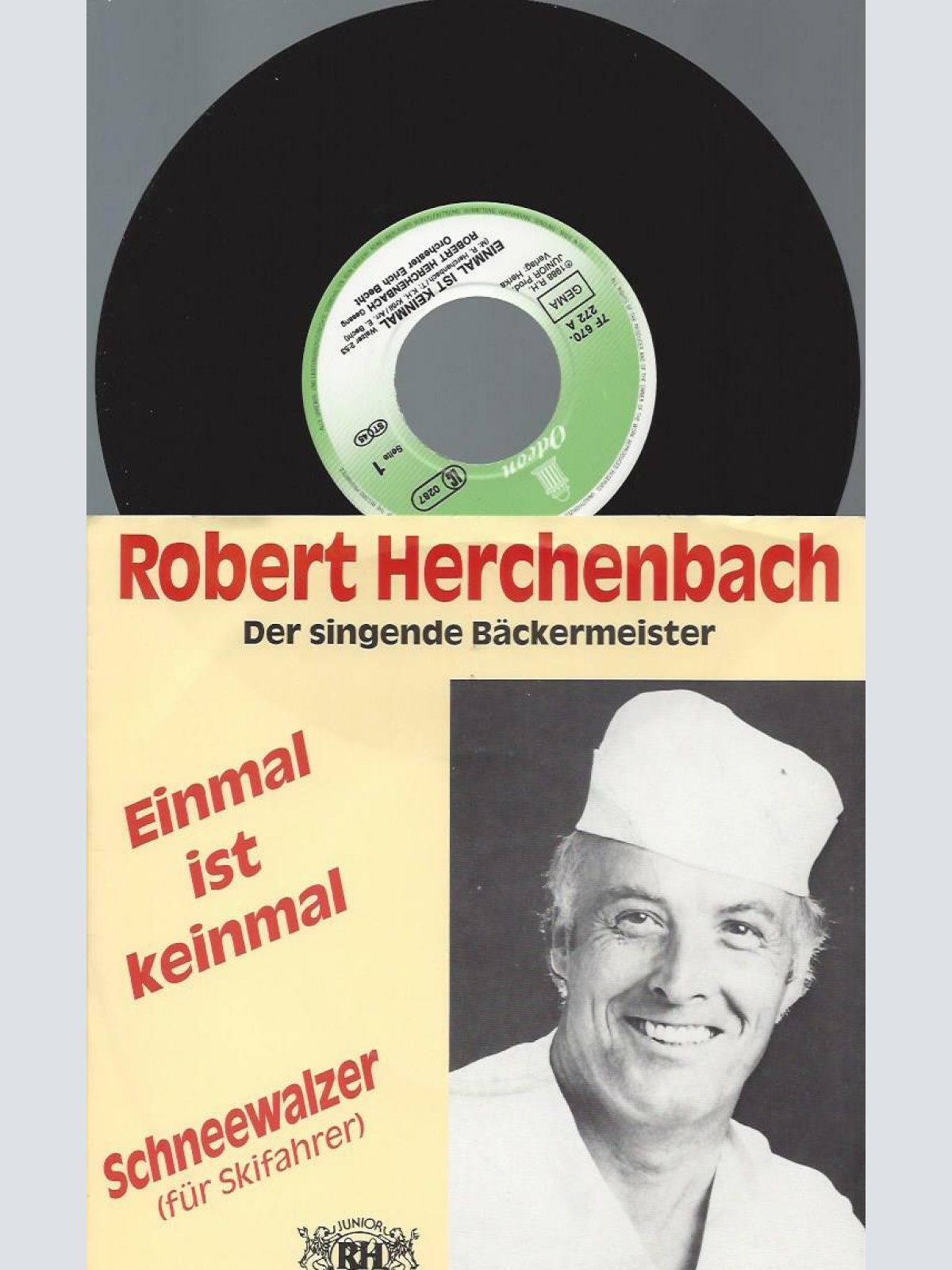 7" Robert Herchenbach -- Einmal ist keinmal