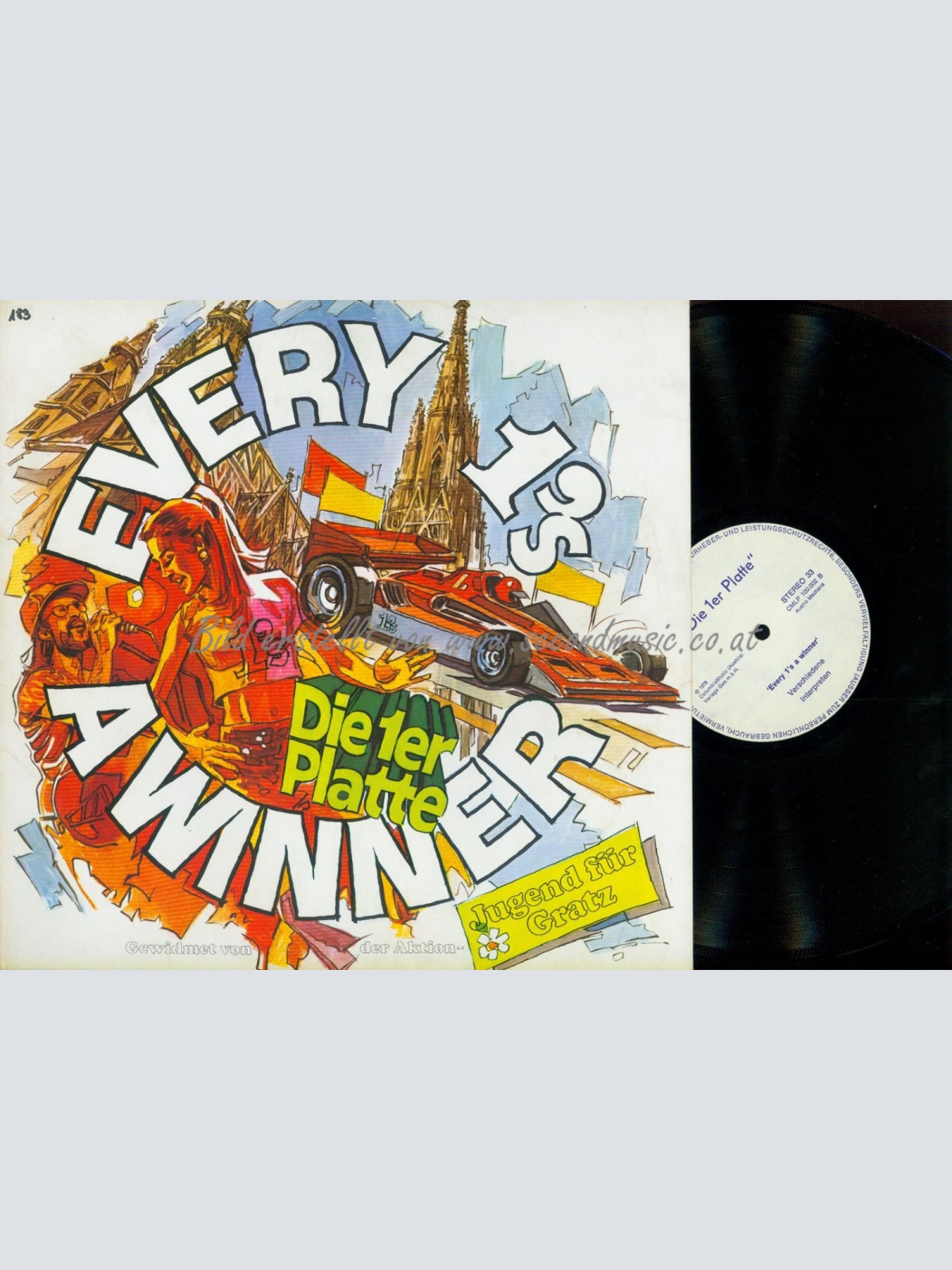 LP-EVERY 1'S A WINNER  DIE 1ER PLATTE WILFRIED MENDT DANZER
