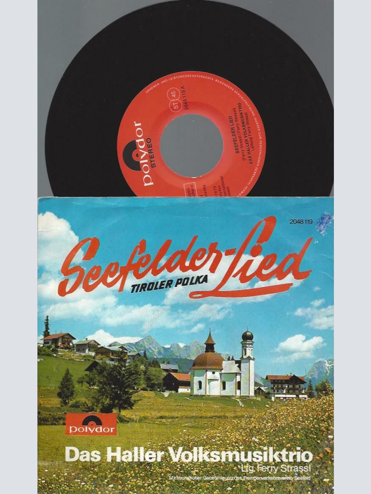 7"    Das Haller Volksmusiktrio Seefelder Lied