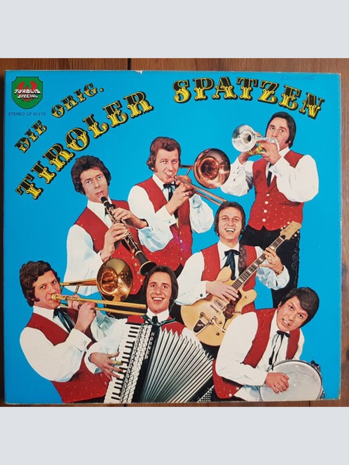 LP, Album Tiroler Spatzen - Freunde Heute Feiern Wir