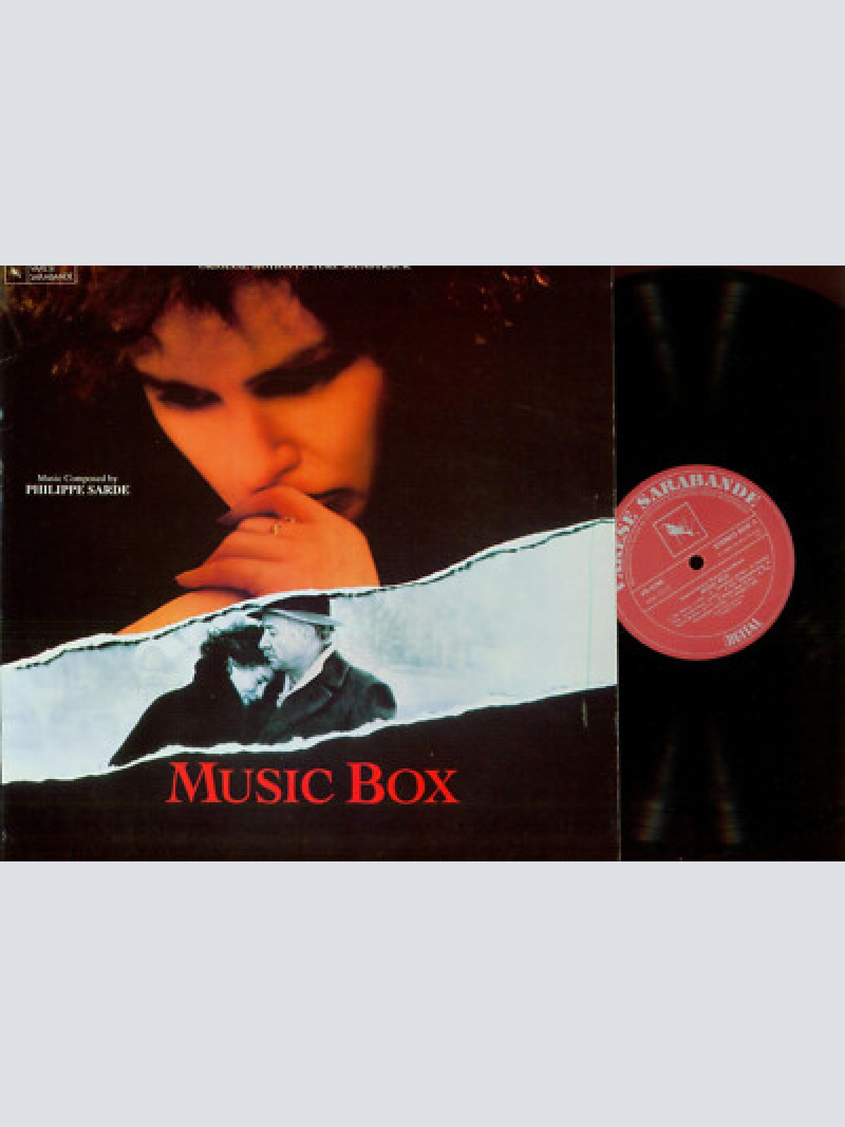 LP--  Philippe Sarde  Music Box (Original Motion Picture Soundtrack)