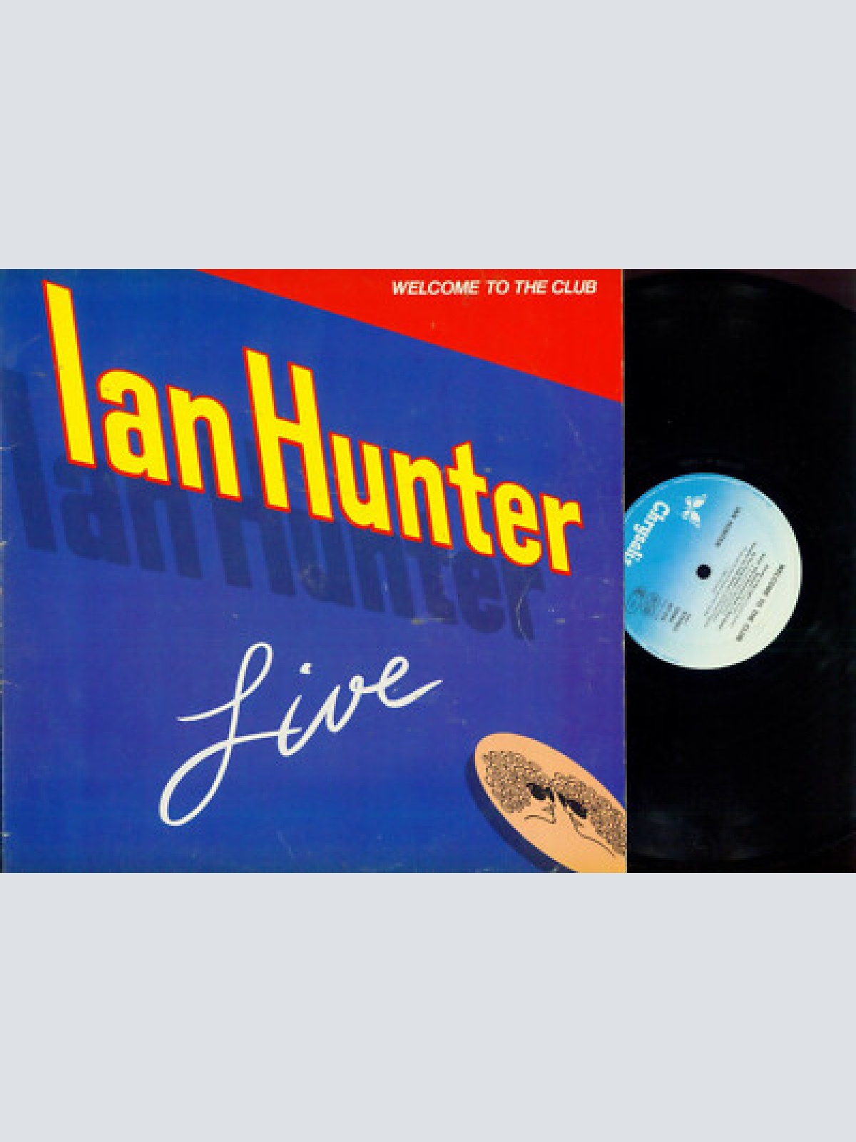 DLP--  Ian Hunter  Welcome To The Club - Live