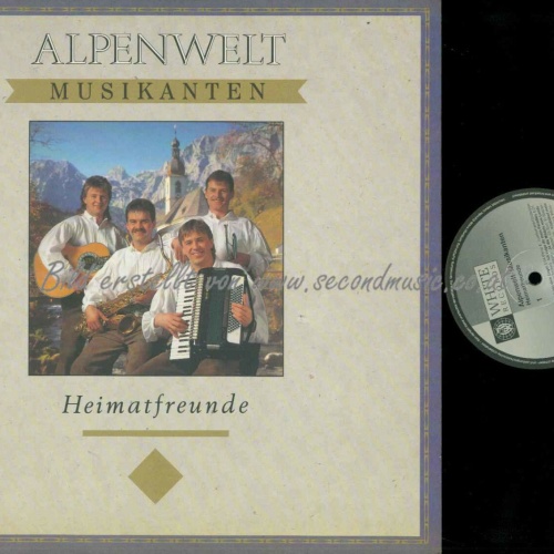 LP-- Alpenwelt-Musikanten – Heimatfreunde   / NM