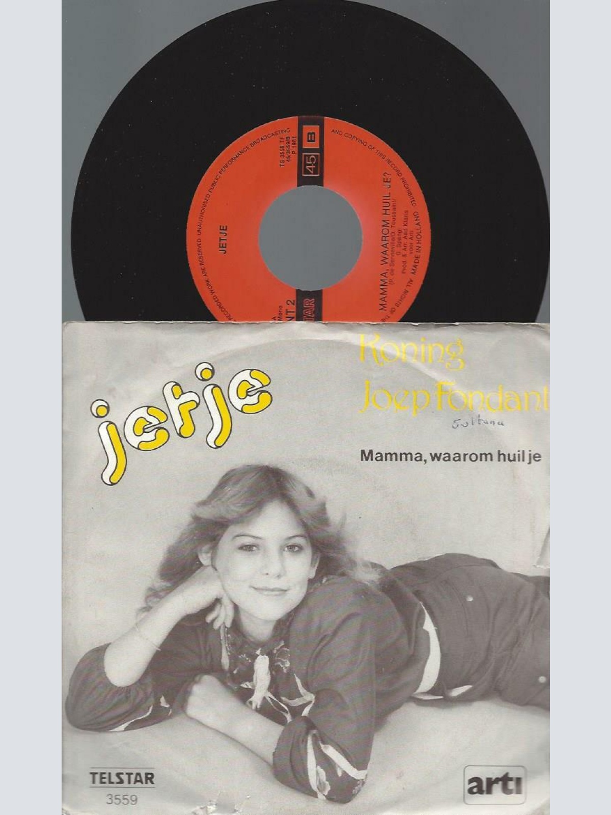 7"   Jetje – Koning Joep Fondant