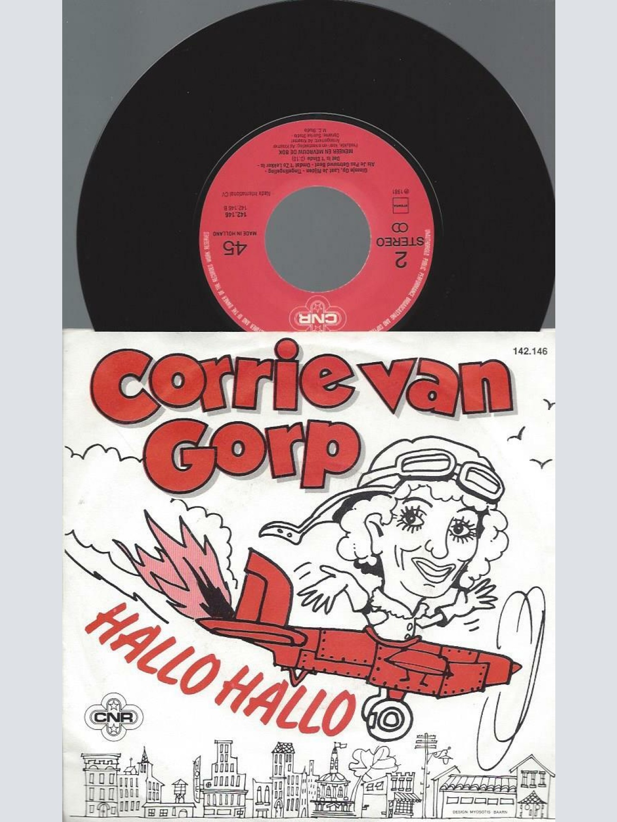 7"  Corrie van Gorp  Hallo Hallo