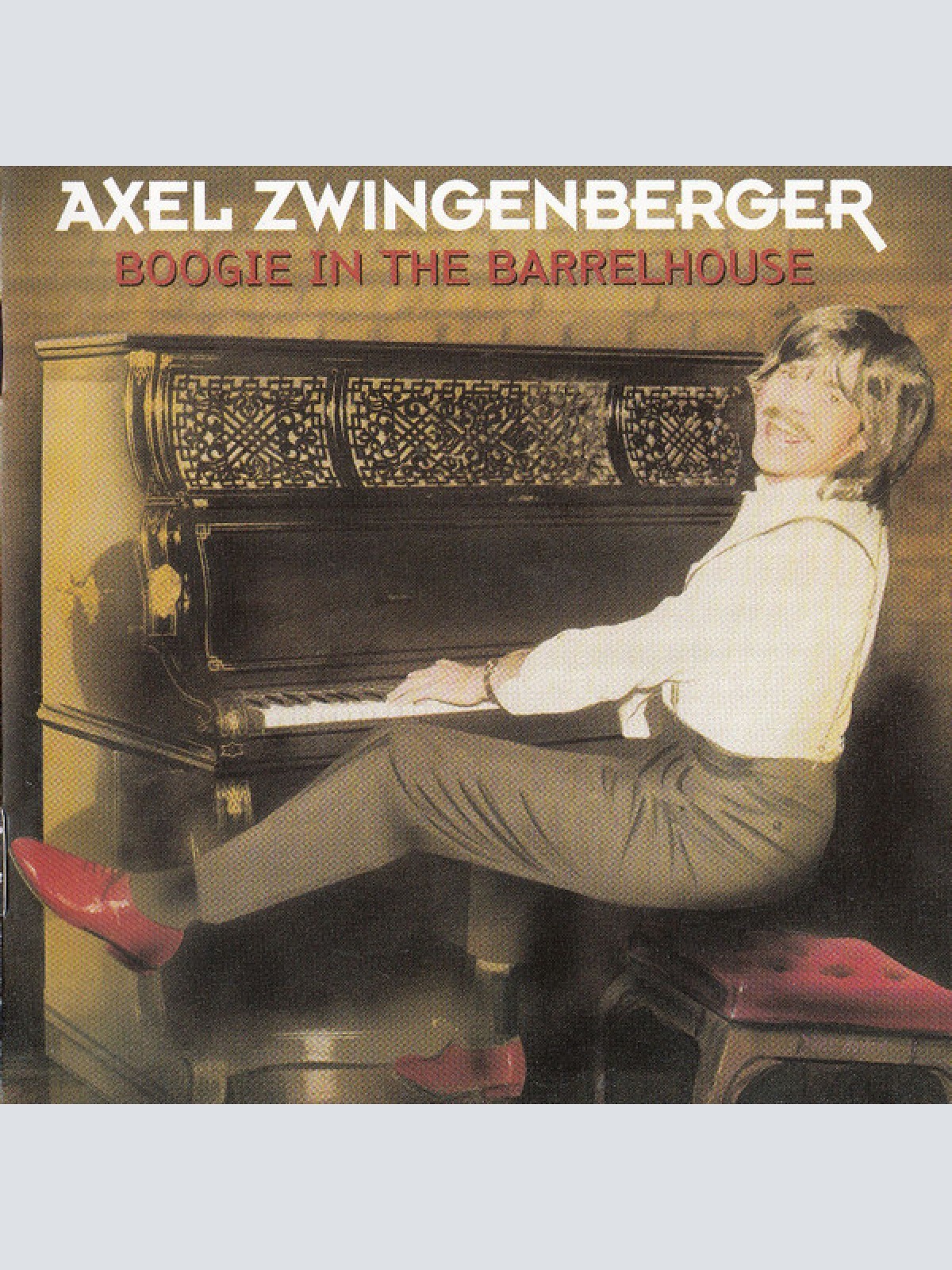 CD, Album Axel Zwingenberger - Boogie In the Barrelhouse