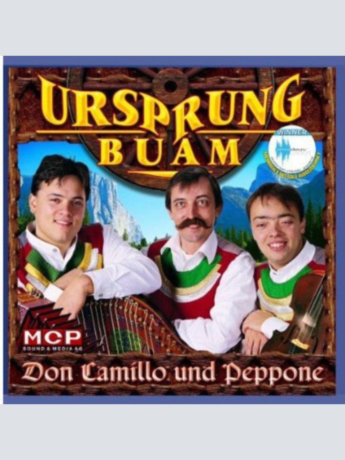 CD, Album Ursprung Buam - Don Camillo Und Peppone