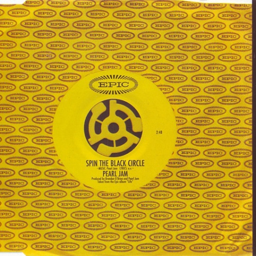 CD, Single, Yel Pearl Jam - Spin The Black Circle