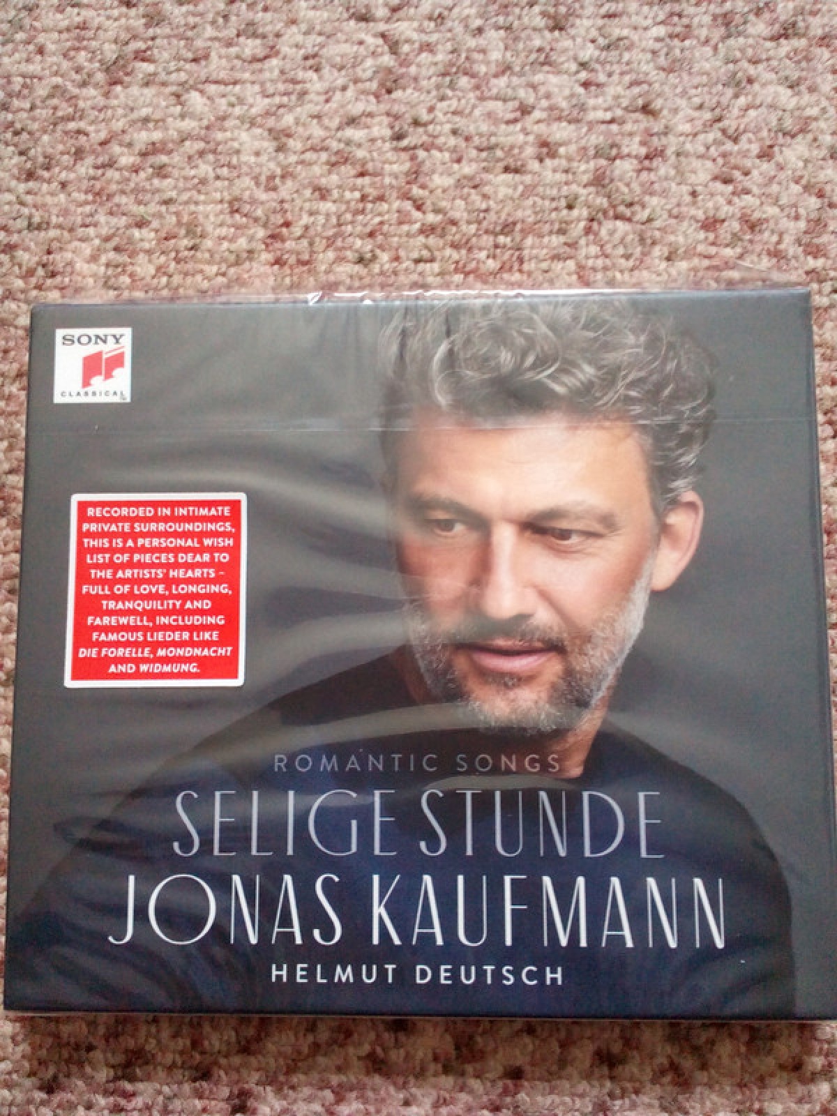 CD, Album Jonas Kaufmann - Romantic Songs - Selige Stunde