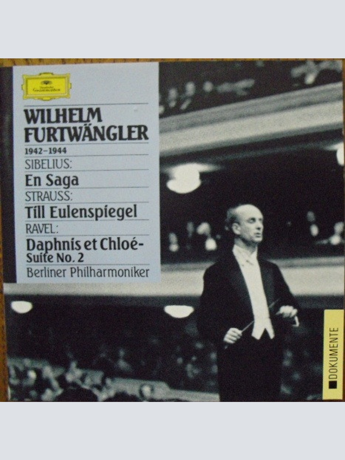 CD, Comp, Mono, RM Sibelius* / Strauss* / Ravel* – Wilhelm Furtwängler, Berli...