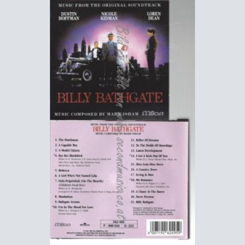 CD--MARK ISHAM--    BILLY BATHGATE -  SOUNDTRACK-