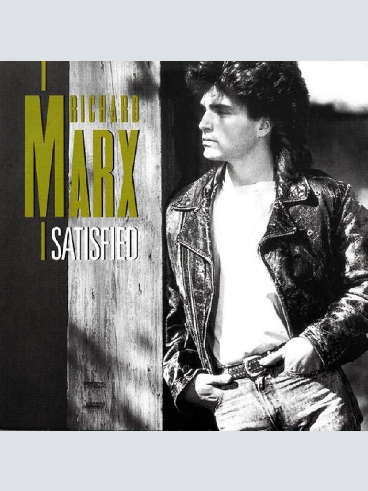 7", Single Richard Marx - Satisfied