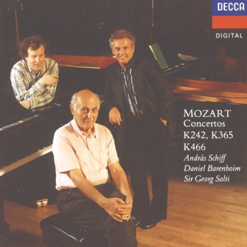 CD Mozart* : András Schiff / Daniel Barenboim / Sir Georg Solti* - Concertos ...
