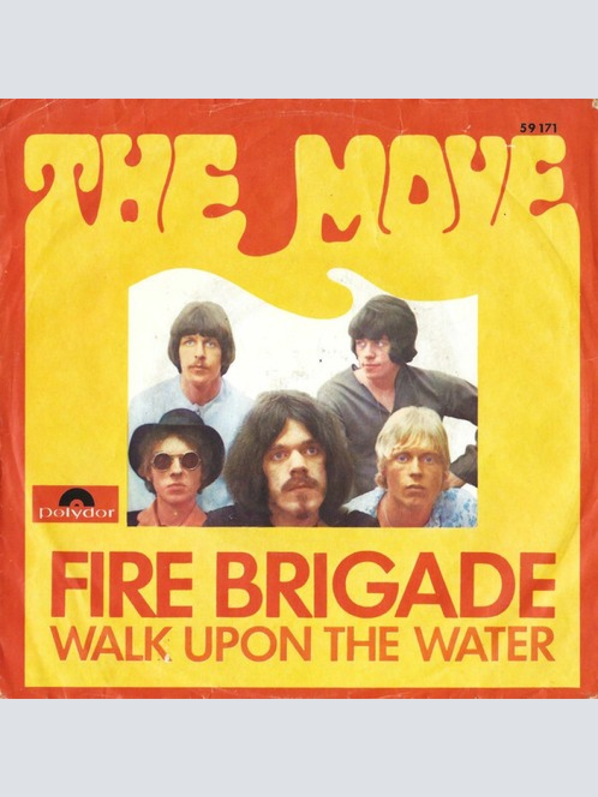 7", Single, Mono The Move - Fire Brigade