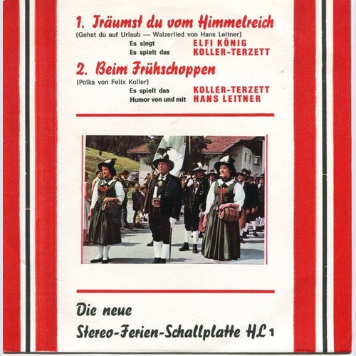 7", Single Elfi König / Koller-Terzett / Hans Leitner - Träumst Du Vom Himmel...