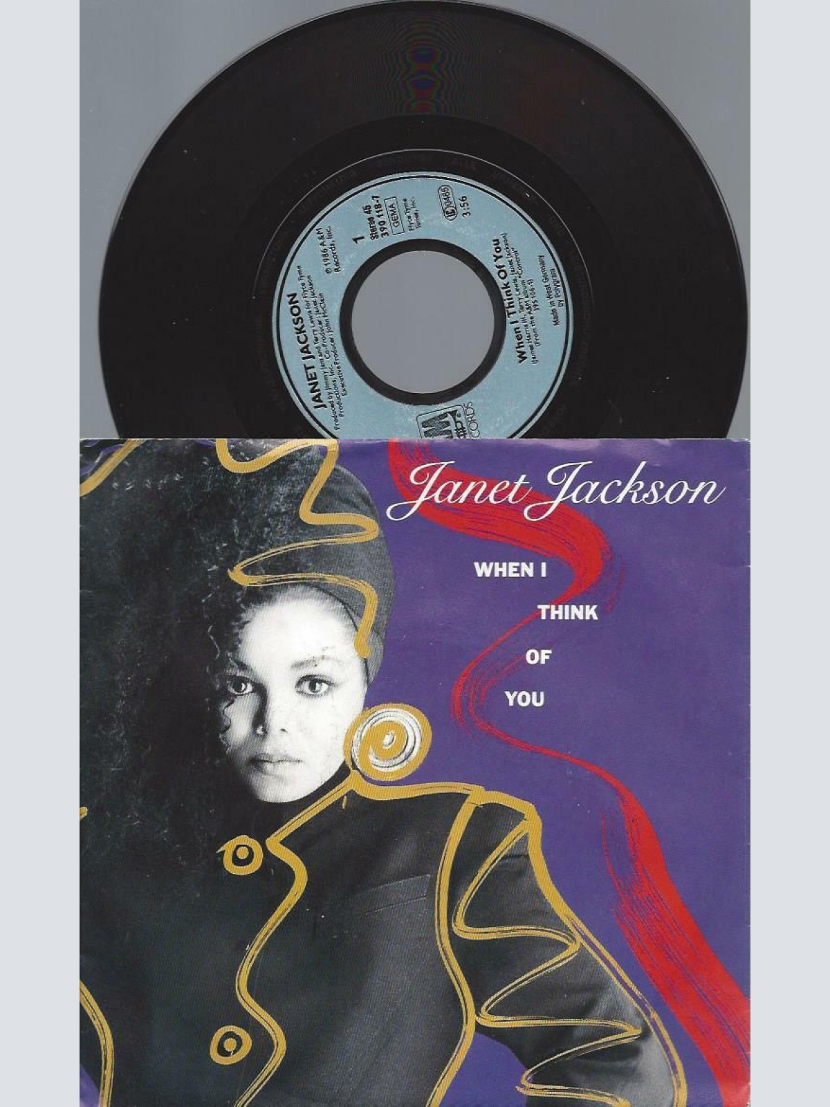7"    Janet Jackson  When I Think Of You