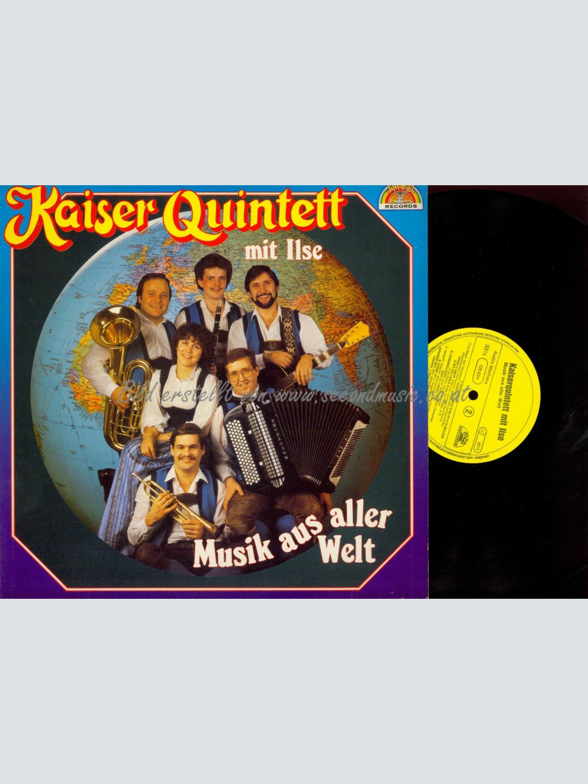 LP-KAISER QUINTETT MIT ILSE MUSIK AUS ALLER WELT