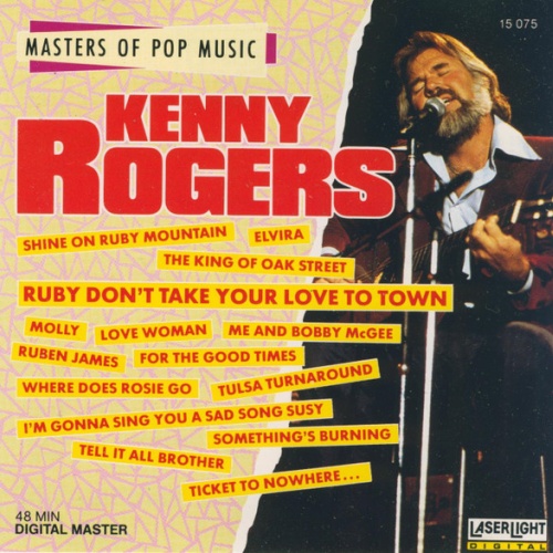 CD, Comp Kenny Rogers - Masters Of Pop Music