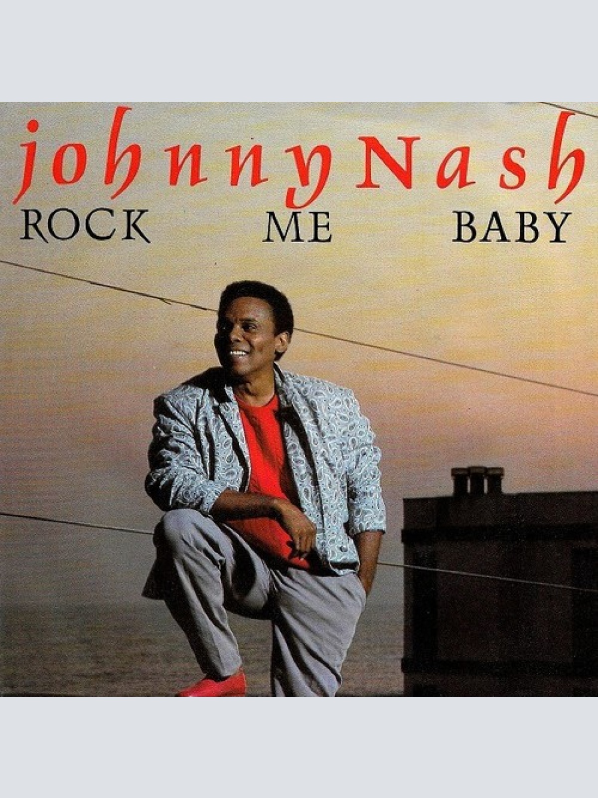7", Single Johnny Nash - Rock Me Baby