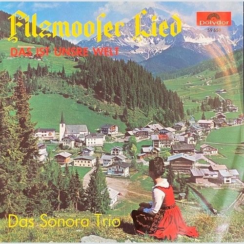 7", Single Das Sonora-Trio - Filzmooser Lied