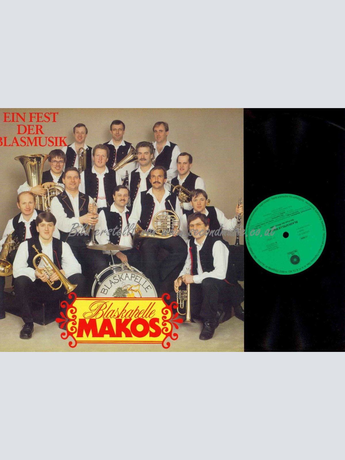 LP-- Blaskapelle Makos – Ein Fest Der Blasmusik  // NM