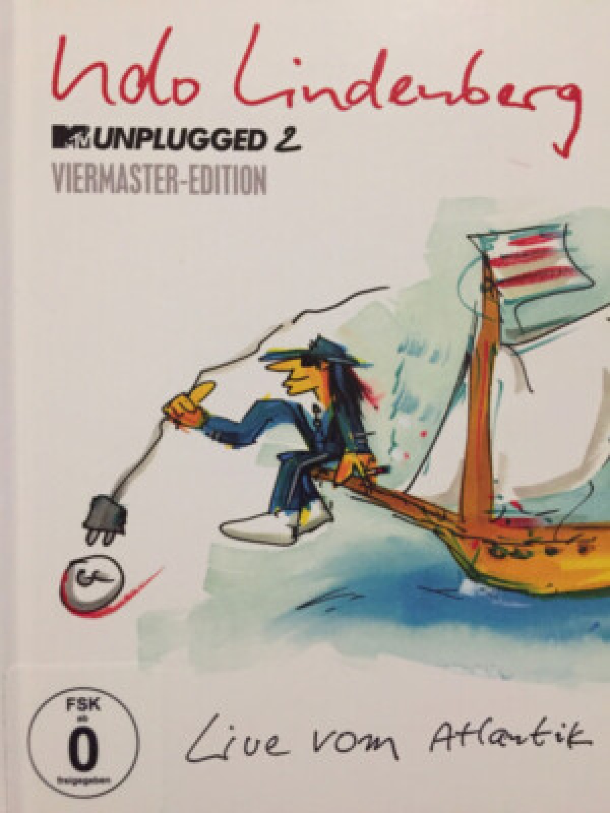 2xCD, Album + 2xDVD-V, PAL Udo Lindenberg - MTV Unplugged 2 - Live Vom Atlant...