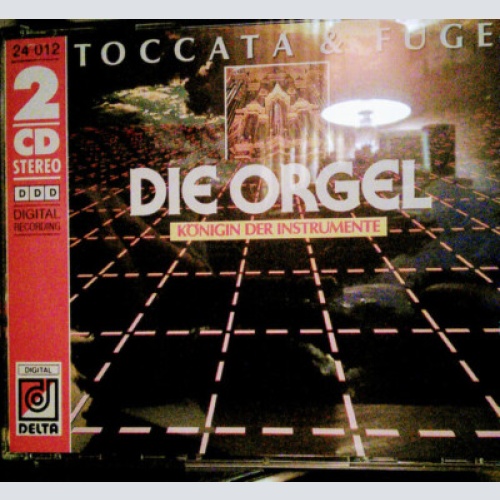 2xCD Various - Die Orgel - Toccata & Fuge