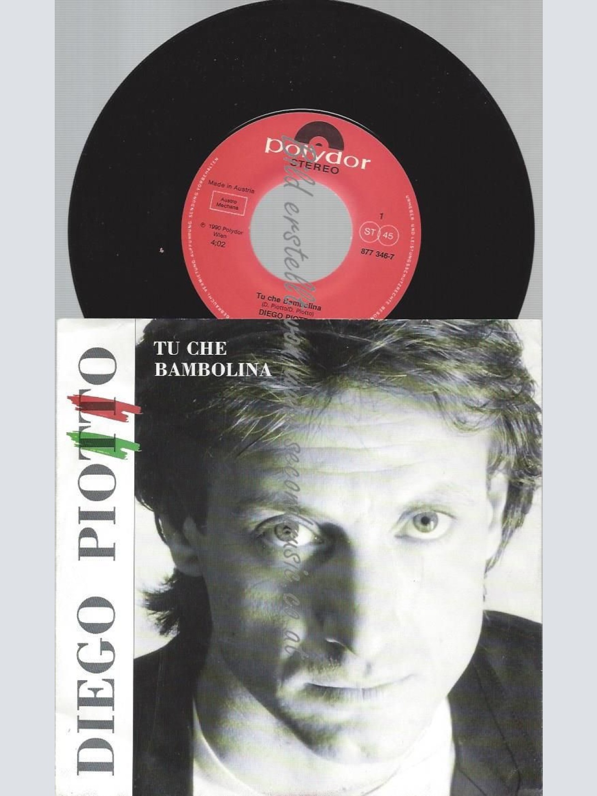 7"  DIEGO  PIOTTO TU CHE