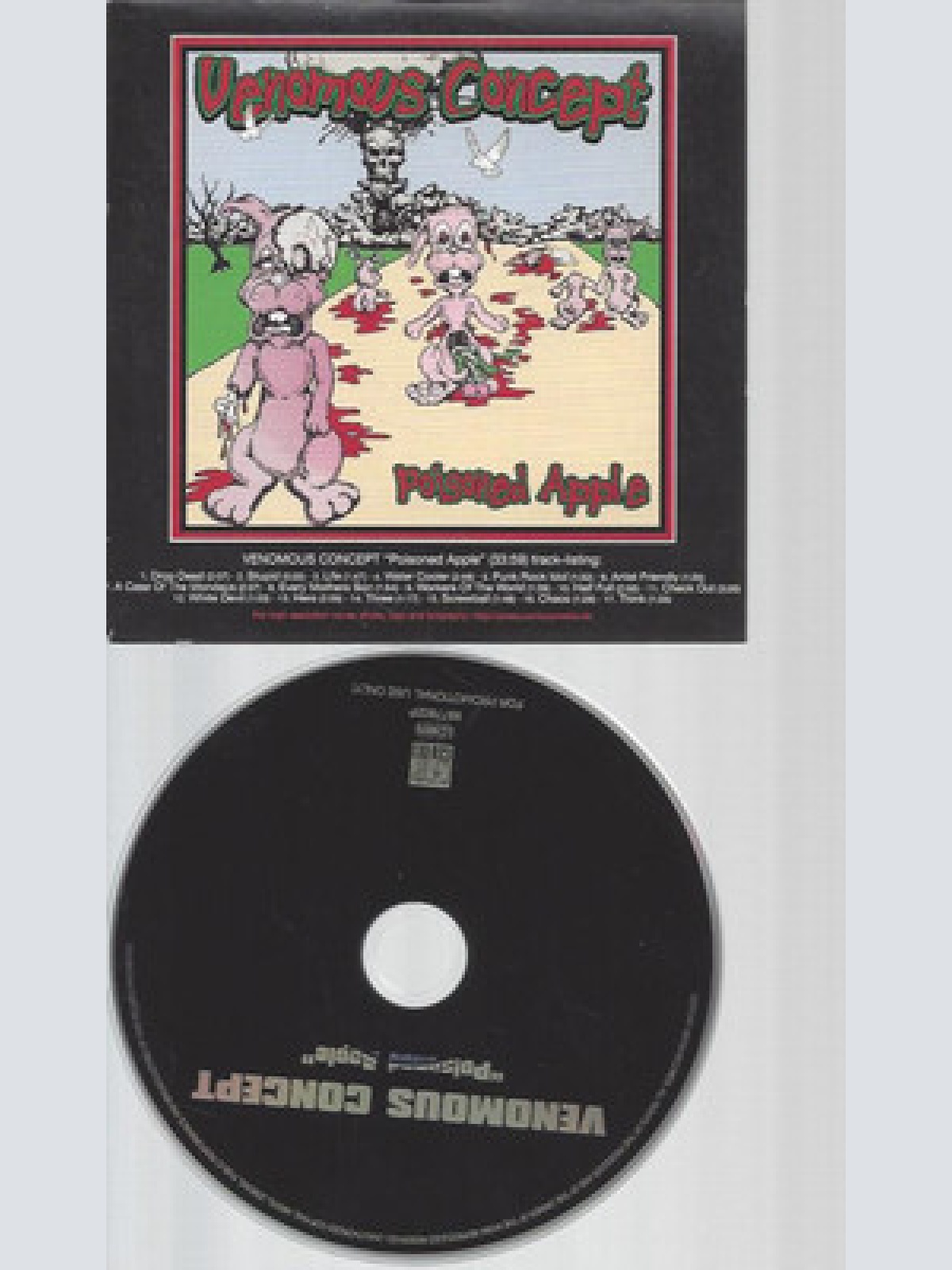 CD-VENENMOUS CONCEPT POISONED APPLE /// PROMO //