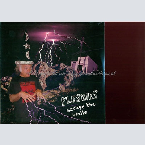 LP-- FLESHIES SCRAPE THE WALLS // NEW SEALED / VIRUS 361