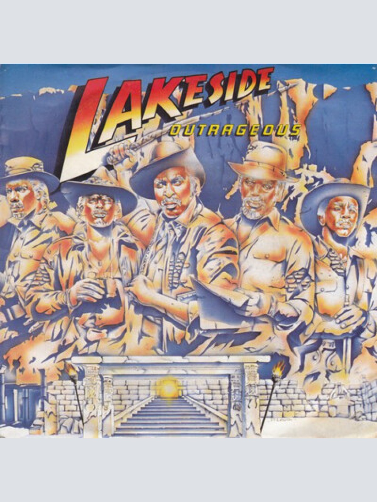 7", Single Lakeside - Outrageous