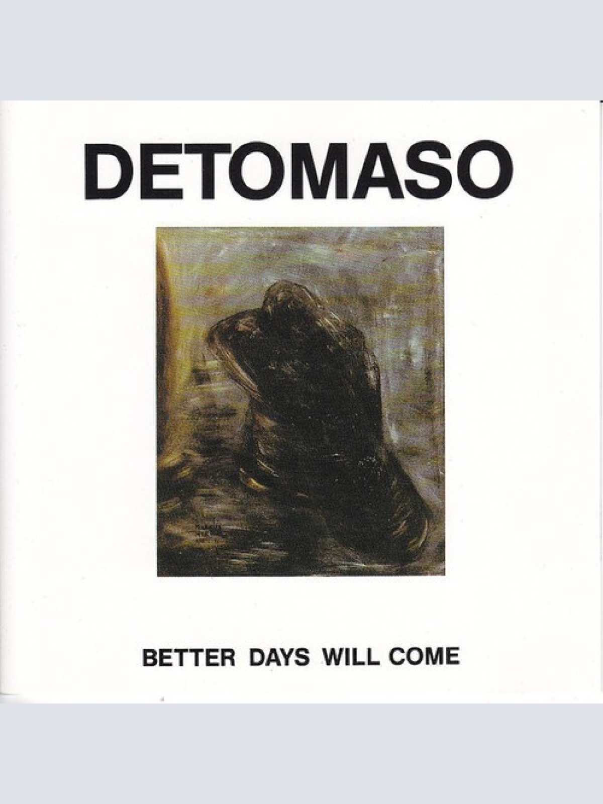 CD, Album Detomaso - Better Days Will Come