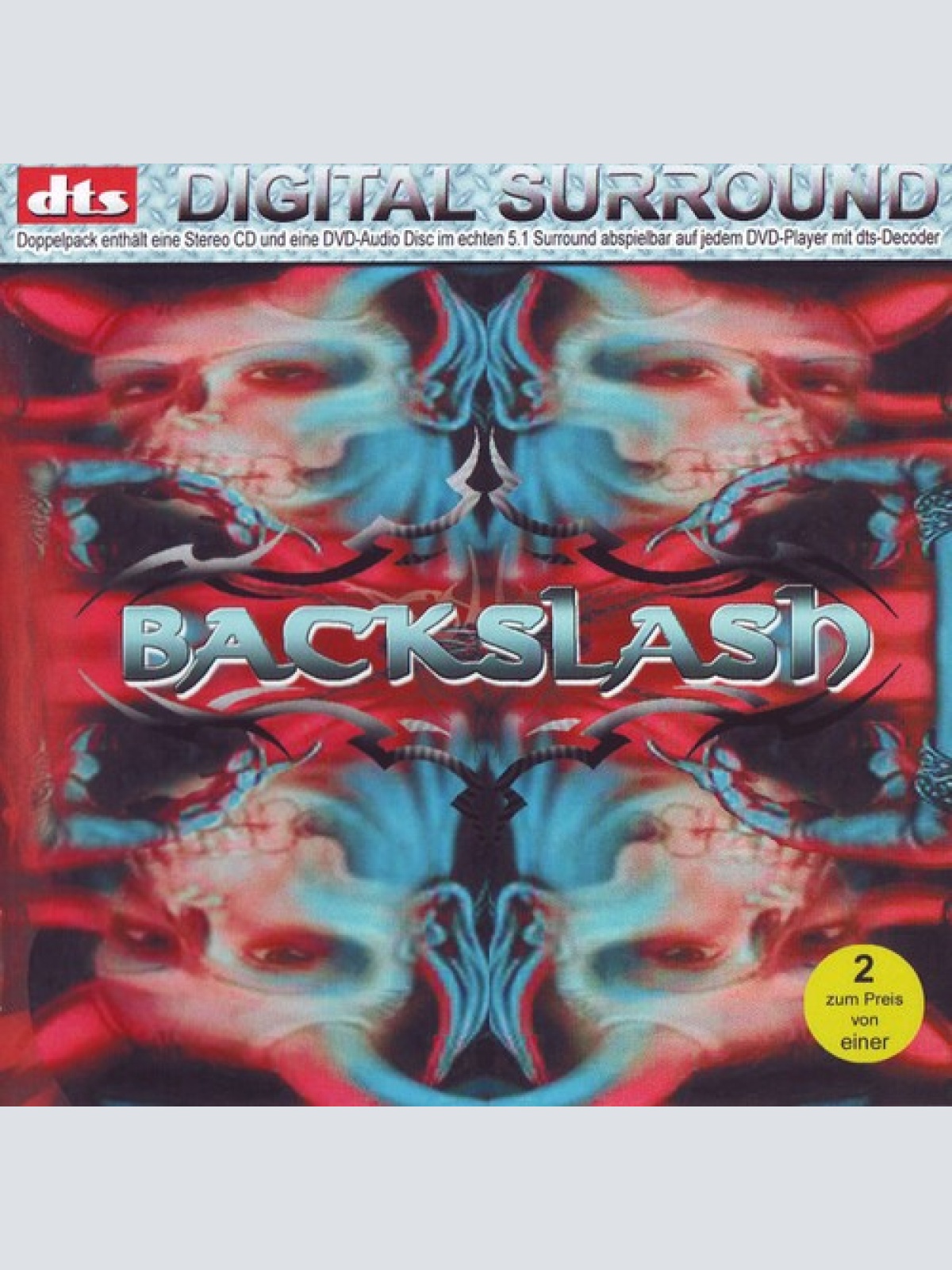 CD, Album + DVD-A, Album Backslash - Princess Of Disharmony