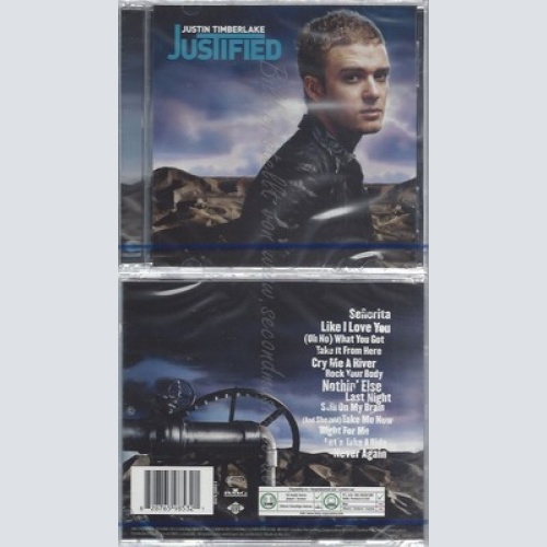 CD--NM-SEALED-JUSTIN TIMBERLAKE -2004- -- JUSTIFIED