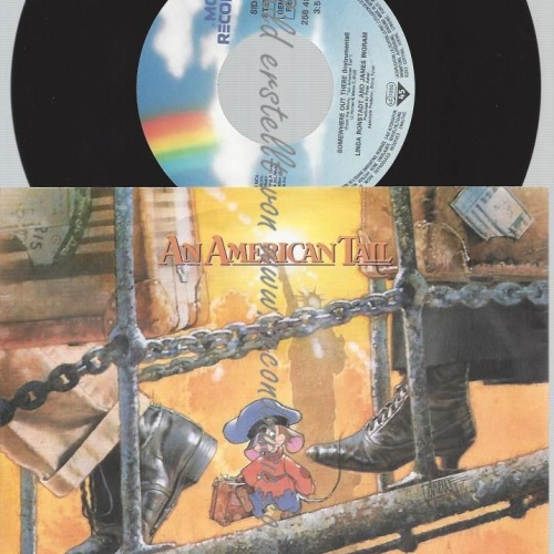 7"  Linda Ronstadt And James Ingram – Somewhere Out There