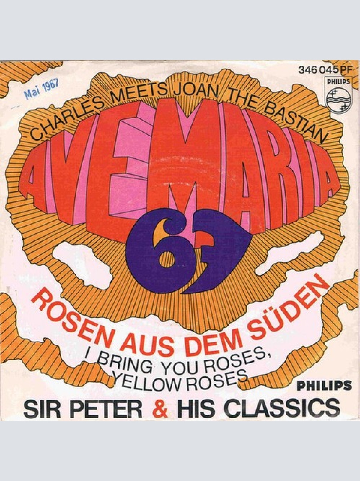 7", Single, Mono Sir Peter & His Classics - Ave Maria 67