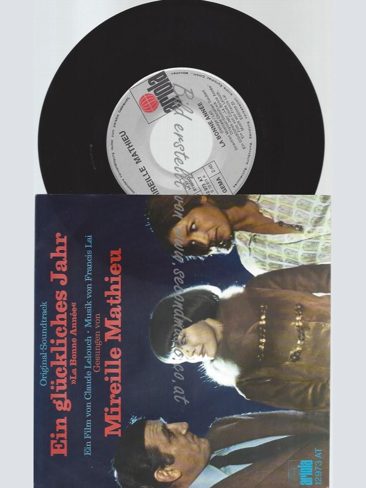 7"   Mireille Mathieu – La Bonne Année