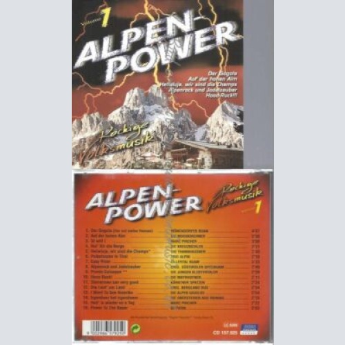 CD--TRIO ALPIN, ZILLERTALER BUAM,ALPENPOWER 1