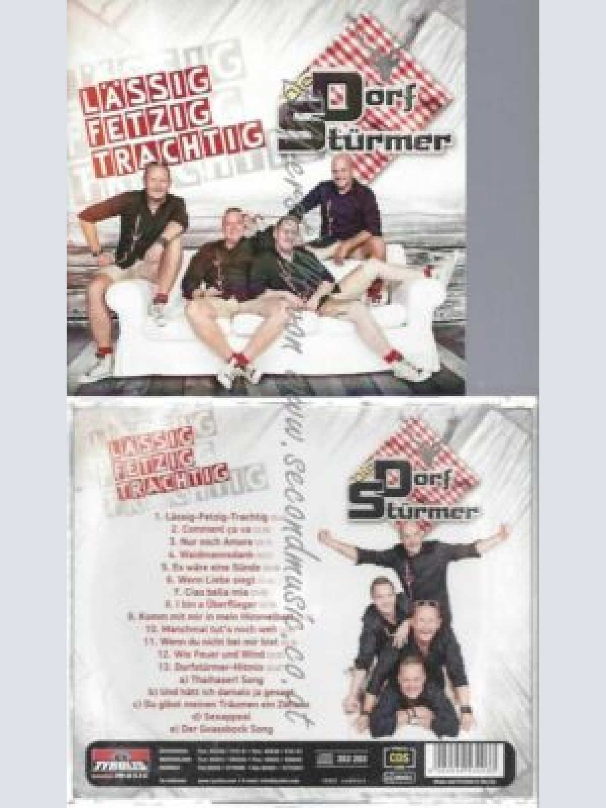 CD--DIE DORFSTÜRMER | --LÄSSIG-FETZIG-TRACHTIG