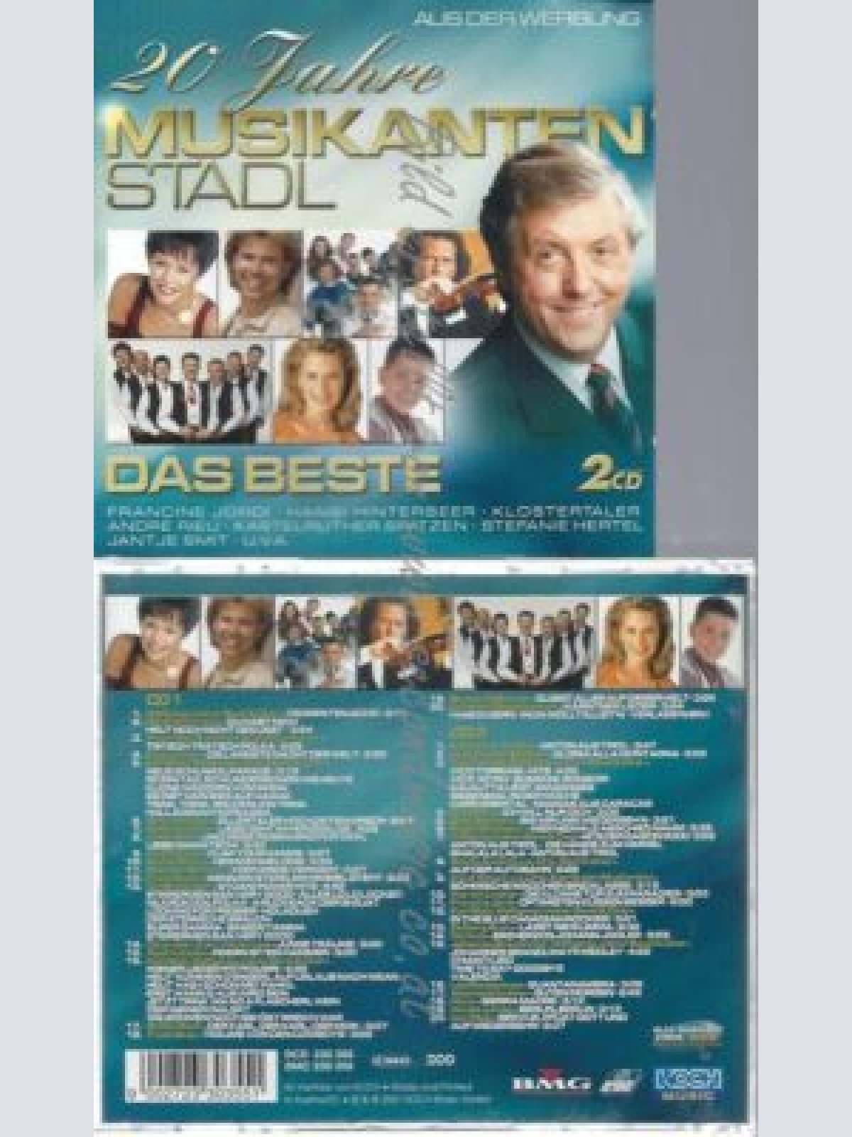 CD--VARIOUS | -- JAHRE MUSIKANTENSTADL-DAS BESTE 20 JAHREN