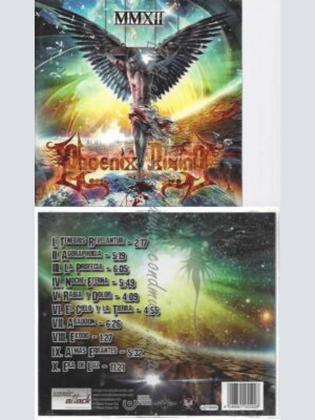 CD--PHOENIX RISING | --MMXII (SPANISCHE VERSION)
