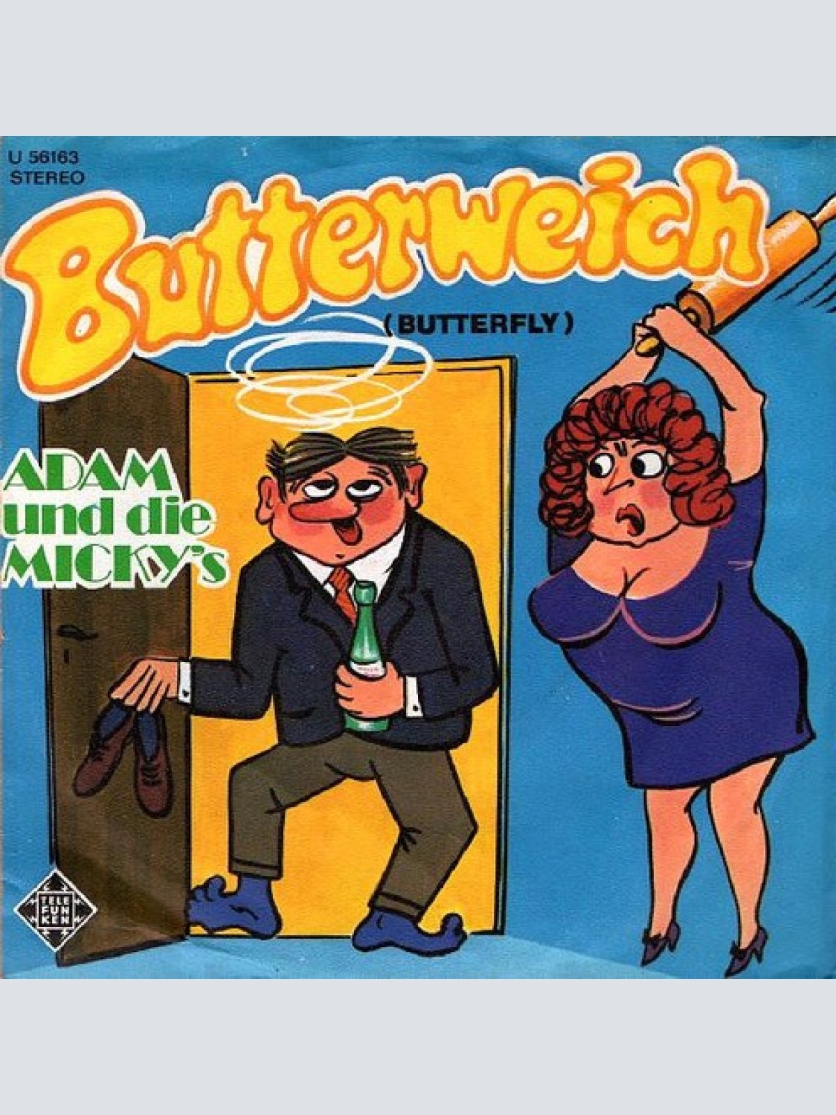 7", Single Adam Und Die Micky's - Butterweich (Butterfly)
