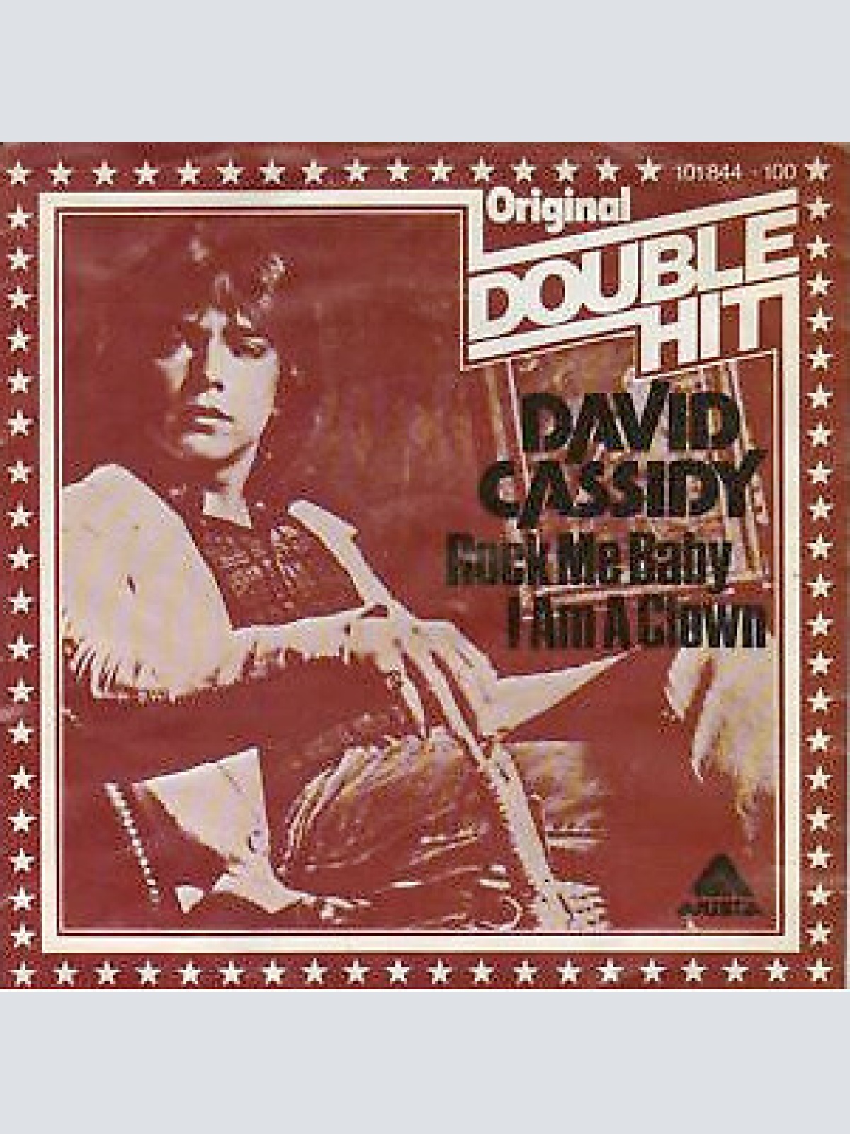 7", Single David Cassidy - Rock Me Baby / I Am A Clown