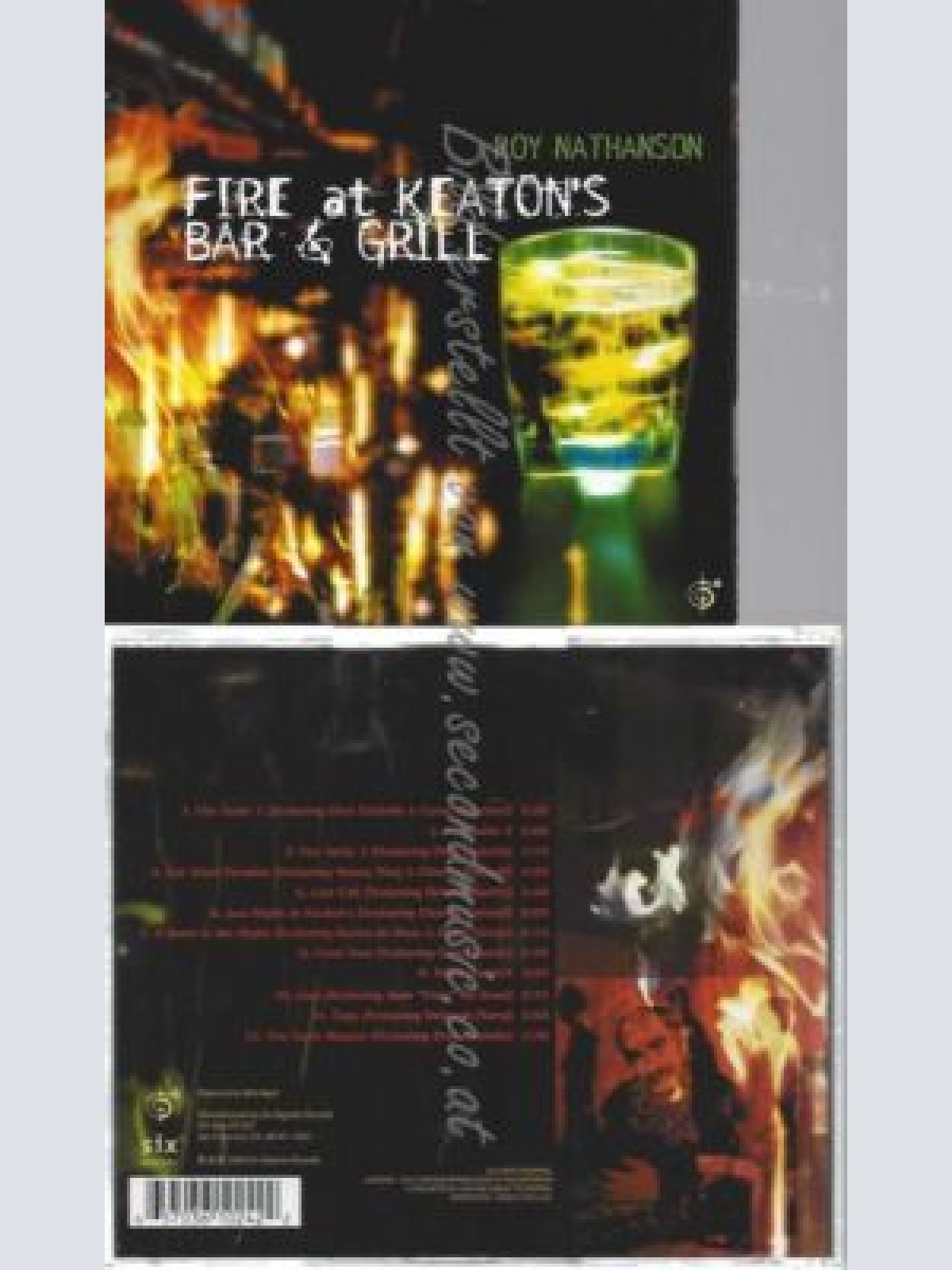 CD--ROY NATHANSON | --FIRE AT KEATON'S BAR & GRILL